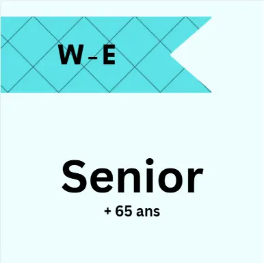 R - BRUXELLES - AMAZÔNIA - Individuel - Réduction - WE - Senior (65 ans et +)